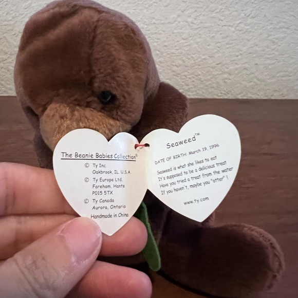 Seaweed Ty beanie baby 1996 edition - Picture 4 of 6